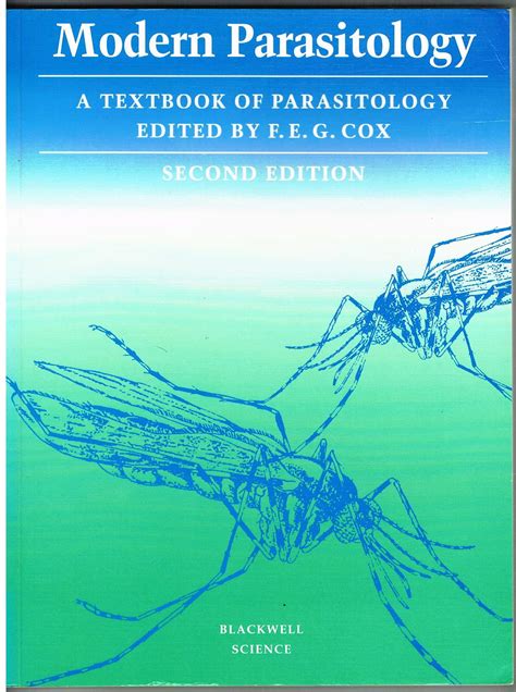 Modern Parasitology E A Textbook Of Parasitology In Textbook