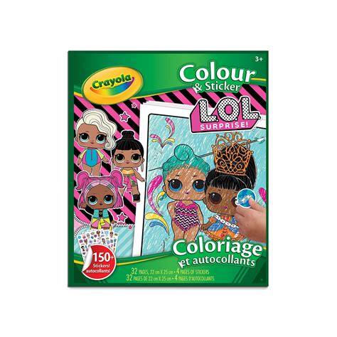 Crayola Coloriage Et Collants LOL Surprise Crayola