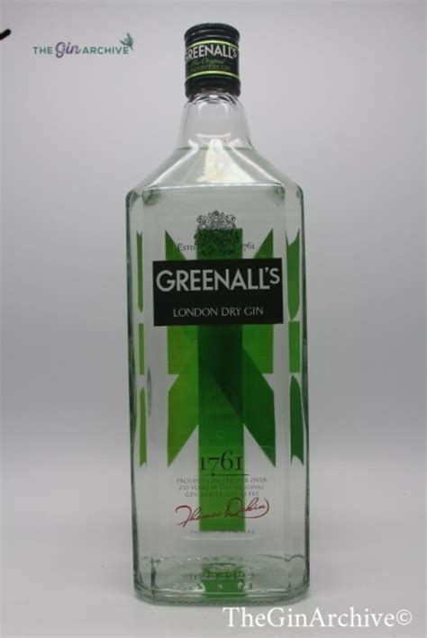 Greenalls London Dry The Gin Archive