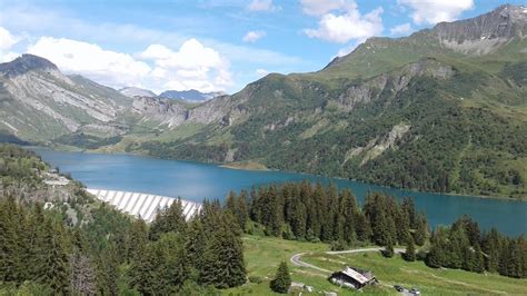 Visiter Lac Et Barrage De Roselend En Savoie Visit Lake And Dam Of