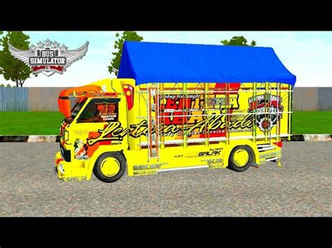 Rilis Mod Bussid Terbaru Truk Umplung Boss Galak Full Detail By