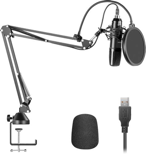 Neewer Usb Microphone Kit For Pc Computer Khz Bit Plug Play