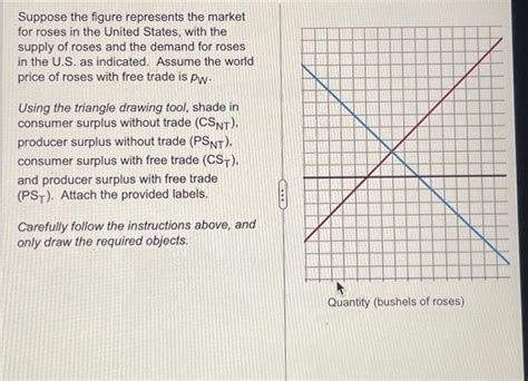 Solved Suppose The Figure Represents The Market For Roses In Chegg