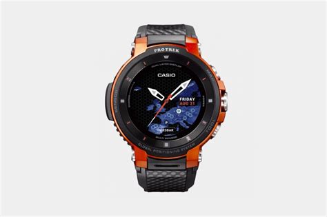 Casios Newest Outdoor Wear Os Watch Is Its Smallest And Longest