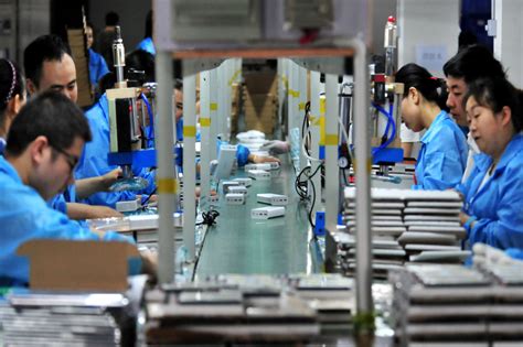 Chine La Croissance De La Production Industrielle Au Plus Bas Depuis