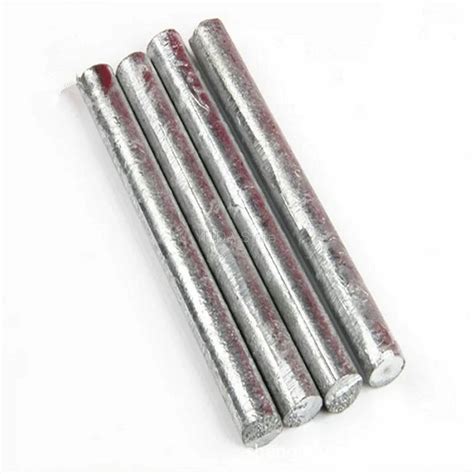 Zinc Metal Rod High Purity Zn 99 5 Ingot Round Bar Anode