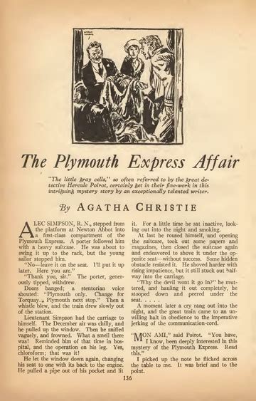 The Plymouth Express Affair Agatha Christie Free Download Borrow