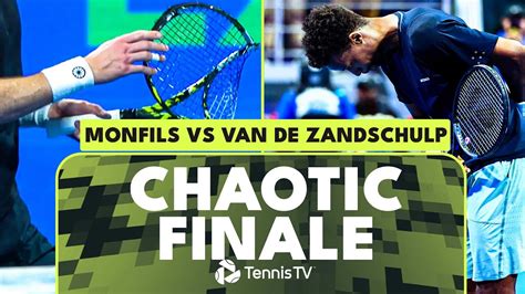 Gael Monfils Vs Botic Van De Zandschulp Crazy Ending Doha