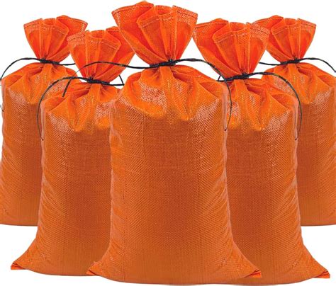 Durasack Heavy Duty Sand Bags With Tie Strings Empty Woven