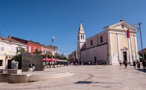 Center and Old Town of Porec in Croatia Stock Photo - Image of ...