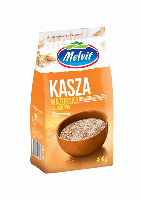 Kasza Jęczmienna Mazurska 400g Melvit Food Plus Online Shop polski