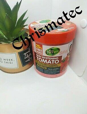 Veet Gold Skin Whitening Tomato Face And Body Scrub 500g EBay