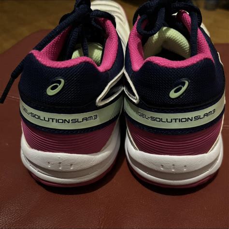- ASICS GEL-Solution Pink E250N - Depop