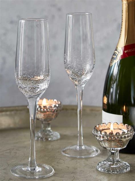 Champagne Bubble Glasses Scandi Champagne Glasses