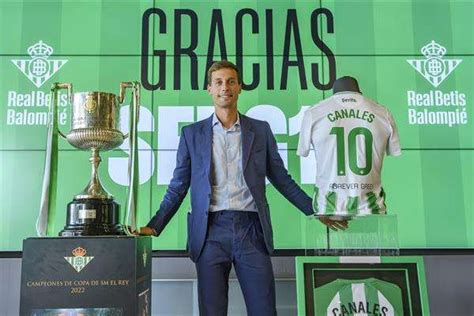 Betis Se Despide De Sergio Canales