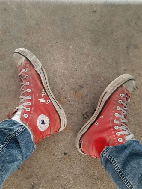 Well Worn Converse Damesmode