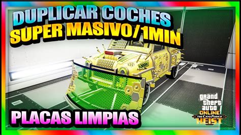 PLACAS LIMPIAS DUPLICAR COCHES SUPER MASIVO 1MIN FACIL Y RAPIDO PS4