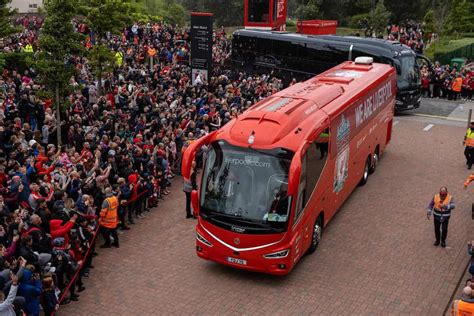 When And Where The Liverpool Fc Team Bus Arrives On Matchdays At