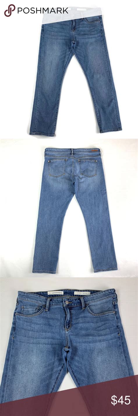 Pilcro And The Letterpress Jeans Hyphen Straight Anthropologie Jeans Clothes Design Fashion