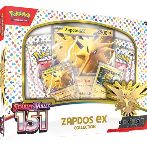 Pokémon Scarlet Violet 151 Zapdos Ex Promo Box Engels