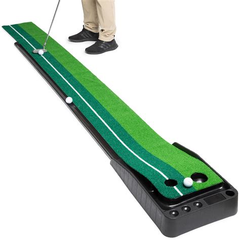 AbcoTech Indoor Golf Putting Green – Mini Golf Set, Golf Training Aid - Golf Accessories for Men ...