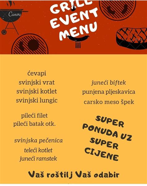 Sezona Ro Tiljanja Je Krenula Sre Om Tu Je Grill Event Iroki Brijeg