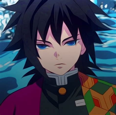 Tomioka Giyuu Icon Demon Slayer Anime