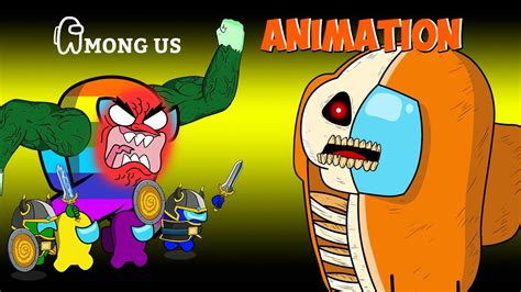 어몽어스 VS 좀비 애니메이션 AMONG US SURVIVAL MODE AMONG US FUNNY ANIMATION