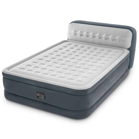 Colch N Cama Inflable El Ctrico Queen Con Espaldar Intex Sodimac Per