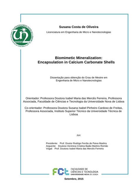 Pdf Biomimetic Mineralization Encapsulation In Calcium Dokumen Tips