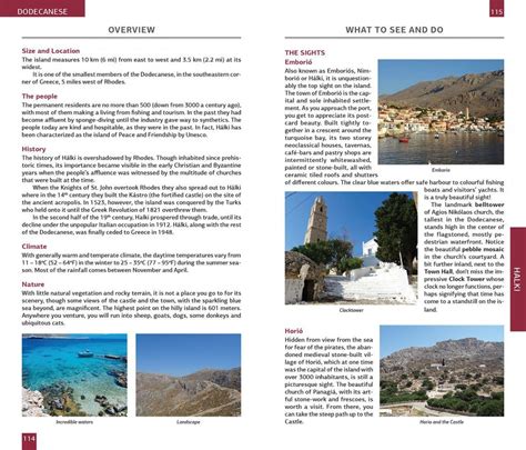 Discovery Guide 20 Unspoilt Greek Islands Terrain Cartography La