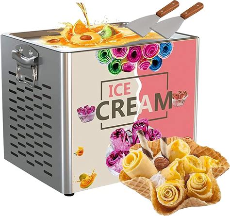 Ice Cream Machine For Kids Rolled Ice Cream Maker Make Rolled Ice