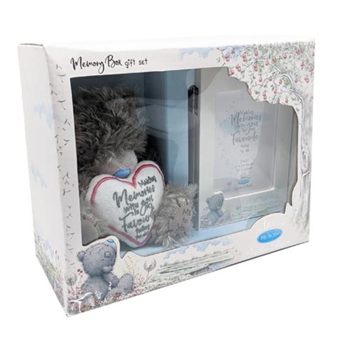 Tatty Teddy Me To You T Set Making Memories Trinket Box And Plush