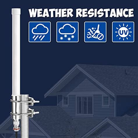 Bingfu Lora Helium Antenna Mhz Lora Aerial Dbi Omni Fiberglass