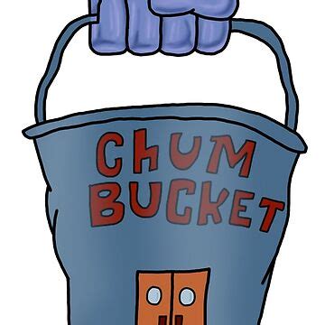 "Chum Bucket" Sticker by FoliumDesigns | Redbubble