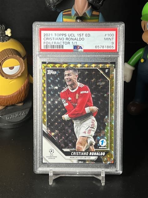 【喷子拍卖】2021 Topps 1st Edition Cristiano Ronaldo 欧冠 曼联 C罗 克里斯蒂亚诺 罗纳尔多 一编