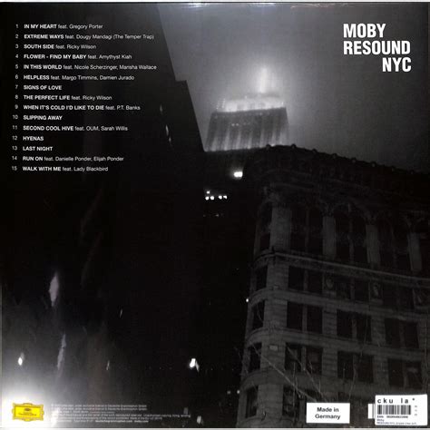 Moby RESOUND NYC