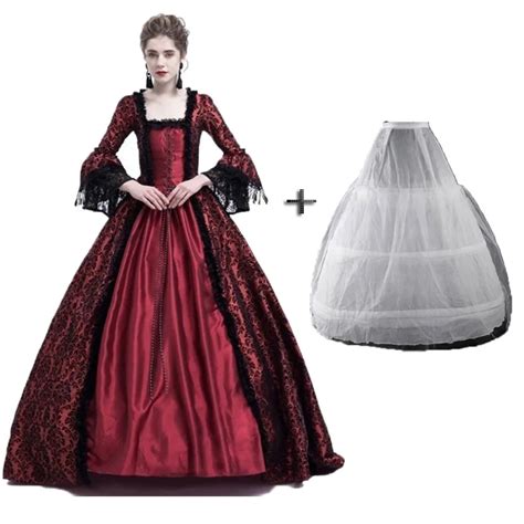 Robe Longue Renaissance M Di Vale Robe De Reine Costume De Cosplay De F