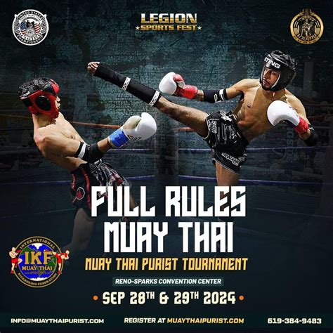 FULL CONTACT Muay Thai Tournaments - Center Podium