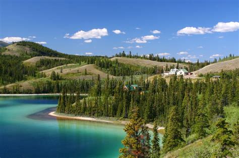 Emerald Lake Yukon Territory Stock Image - Image: 20339001