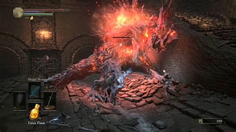 Dark Souls Iii Mini Boss 5 Demon King In Smouldering Lake Ps4 1080p