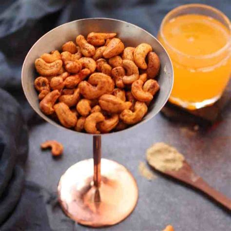 Masala Kaju Air Fryer Roasted Cashew Nuts 2 Ways Food Trails