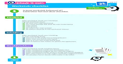 Pdf Werkstuk Checklistinleiding Hoofdstukken 3 2 1 Werkstuk