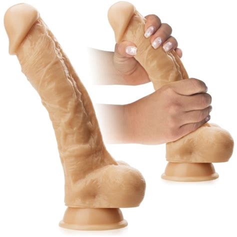 Ylasty Penis Dong Realistyczne Dildo Cm Z Przyssawk Do Ciany