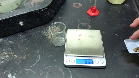 Dissolving Brass With Nitric Acid Youtube