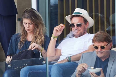 Photo Benjamin Castaldi Et Sa Femme Aurore Aleman En Tribunes Lors