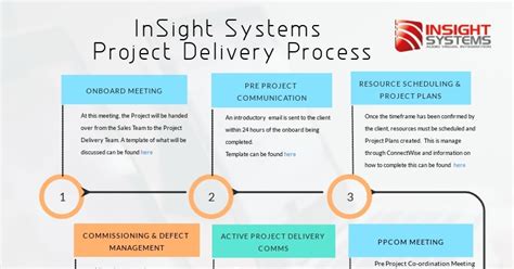 Project Delivery Process V2 Infographic