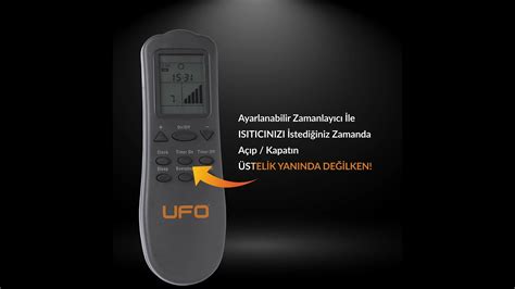 UFO Micatronic 2300 W Uzaktan Kumandalı Kule Tipi Isıtıcı Dijital