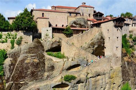 From Athens Meteora Caves Monasteries History Day Trip By Train