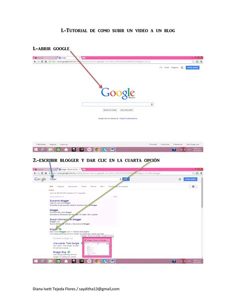 Tutorial De Como Subir Un Video A Un Blog PDF